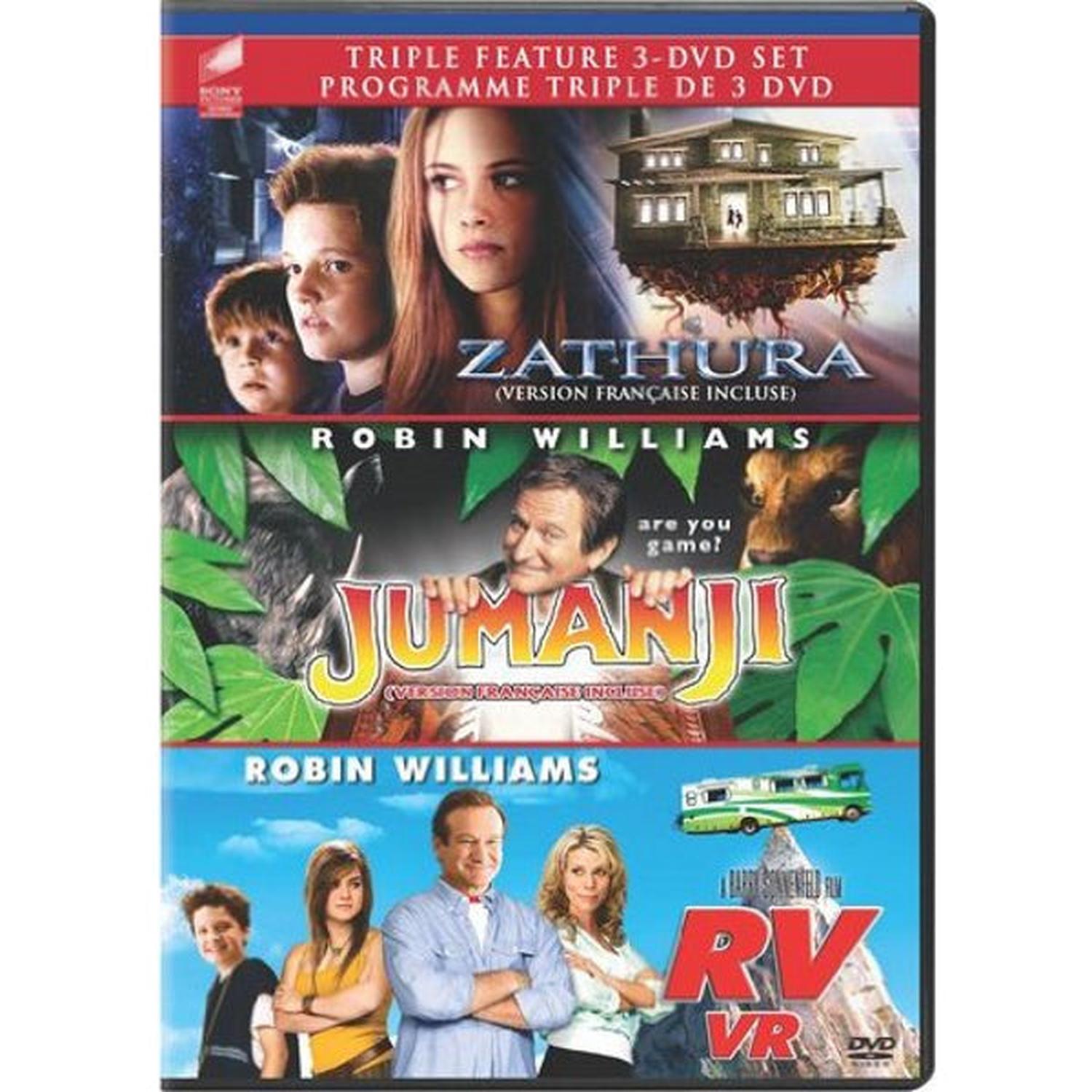 Triple Feature: Zathura / Jumanji / RV [DVD Box Set] – Shopville