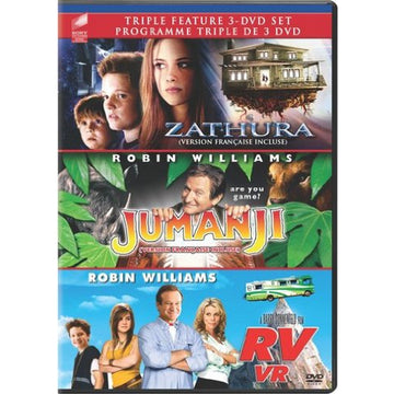 Triple Feature: Zathura / Jumanji / RV [DVD Box Set] DVDs & Blu-Rays Sony   