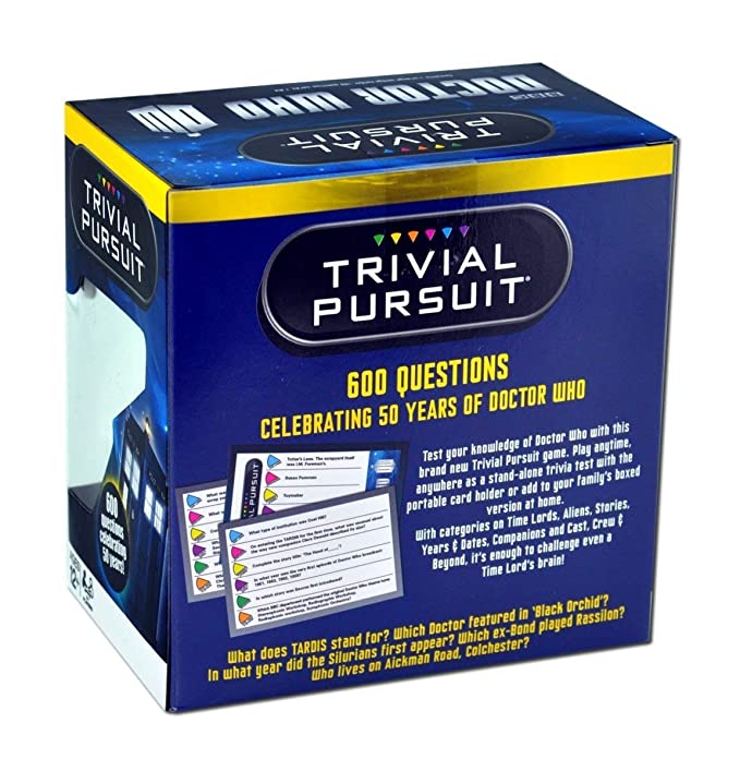 Trivial Pursuit: Doctor Who Edition [Board Game, 2+ Players] Board Game USAopoly   