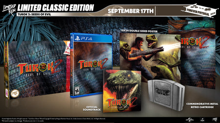 Turok 2: Seeds of Evil - Classic Edition - Limited Run #424 [PlayStation 4] PlayStation 4 Video Game Limited Run Games   