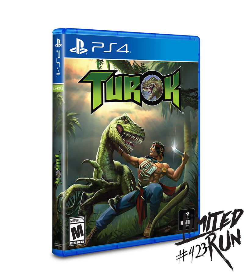 Turok and Turok 2: Seeds of Evil Double Pack - Limited Run #423/424 [PlayStation 4] PlayStation 4 Video Game Limited Run Games   