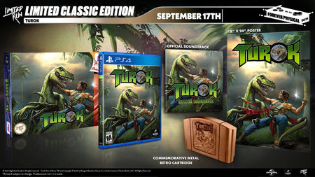 Turok - Classic Edition - Limited Run #423 [PlayStation 4] PlayStation 4 Video Game Limited Run Games   