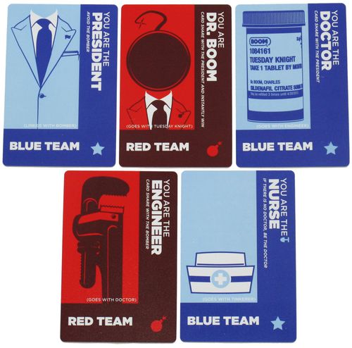 Two Rooms and a Boom Card Game Tuesday Knight Games   
