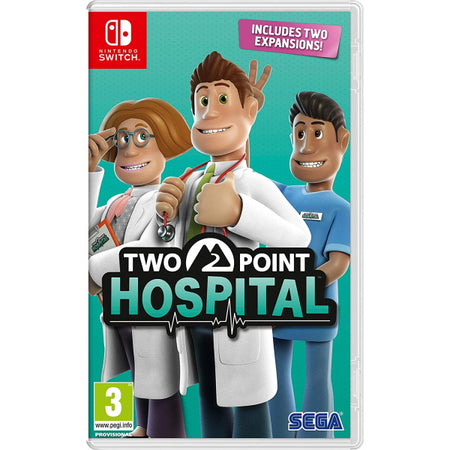 Two Point Hospital [Nintendo Switch] Nintendo Switch Video Game SEGA   