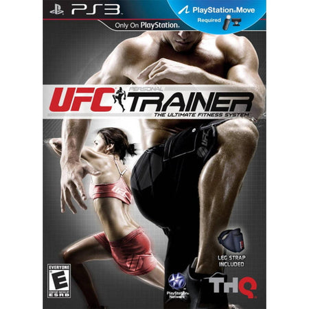 UFC Personal Trainer: The Ultimate Fitness System w/ Included Leg Strap [PlayStation 3] PlayStation 3 Video Game THQ Nordic   