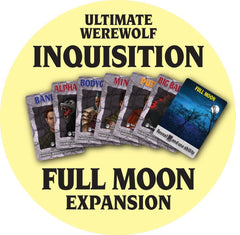 Ultimate Werewolf: Inquisition - Includes Full Moon Expansion [Board Game, 3-12 Players] Board Game Bezier Games   
