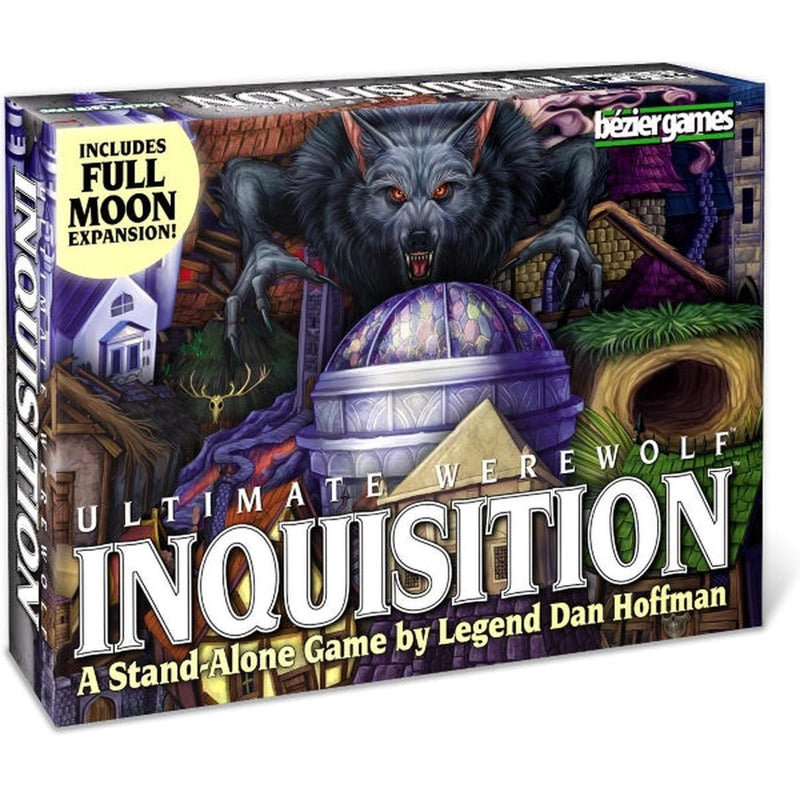 Ultimate Werewolf: Inquisition - Includes Full Moon Expansion [Board Game, 3-12 Players] Board Game Bezier Games   