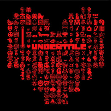 Undertale Soundtrack - Limited Edition Red/Blue Vinyl [Audio Vinyl] Audio CD/Vinyl iam8bit   