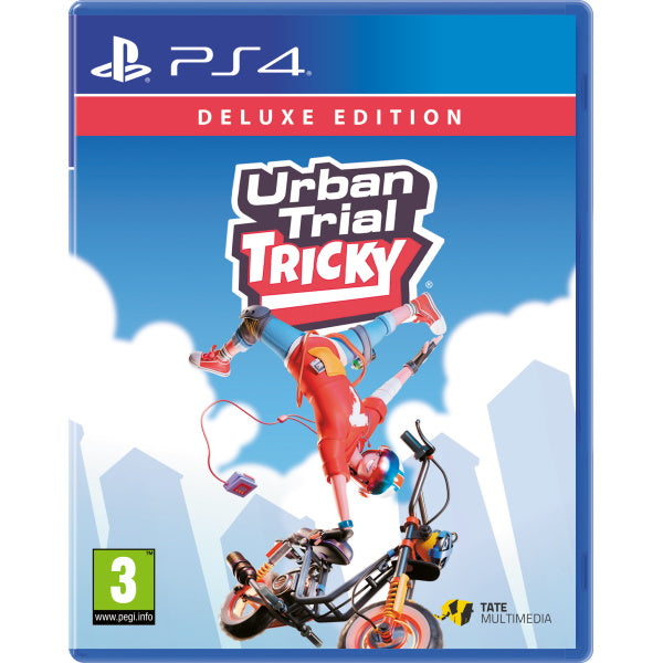 Urban Trial Tricky: Deluxe Edition [PlayStation 4] PlayStation 4 Video Game Red Art Games   