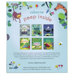 Usborne Peep Inside Collection [6 Hardcover Book Set] Book Usborne Publishing   