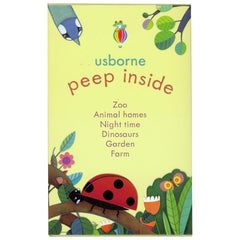 Usborne Peep Inside Collection [6 Hardcover Book Set] Book Usborne Publishing   