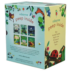 Usborne Peep Inside Collection [6 Hardcover Book Set] Book Usborne Publishing   