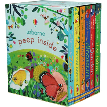 Usborne Peep Inside Collection [6 Hardcover Book Set] Book Usborne Publishing   