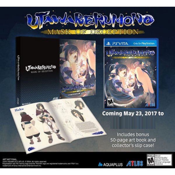 Utawarerumono: Mask of Deception - Launch Edition [Sony PS Vita] Sony PS Vita Video Game Atlus   