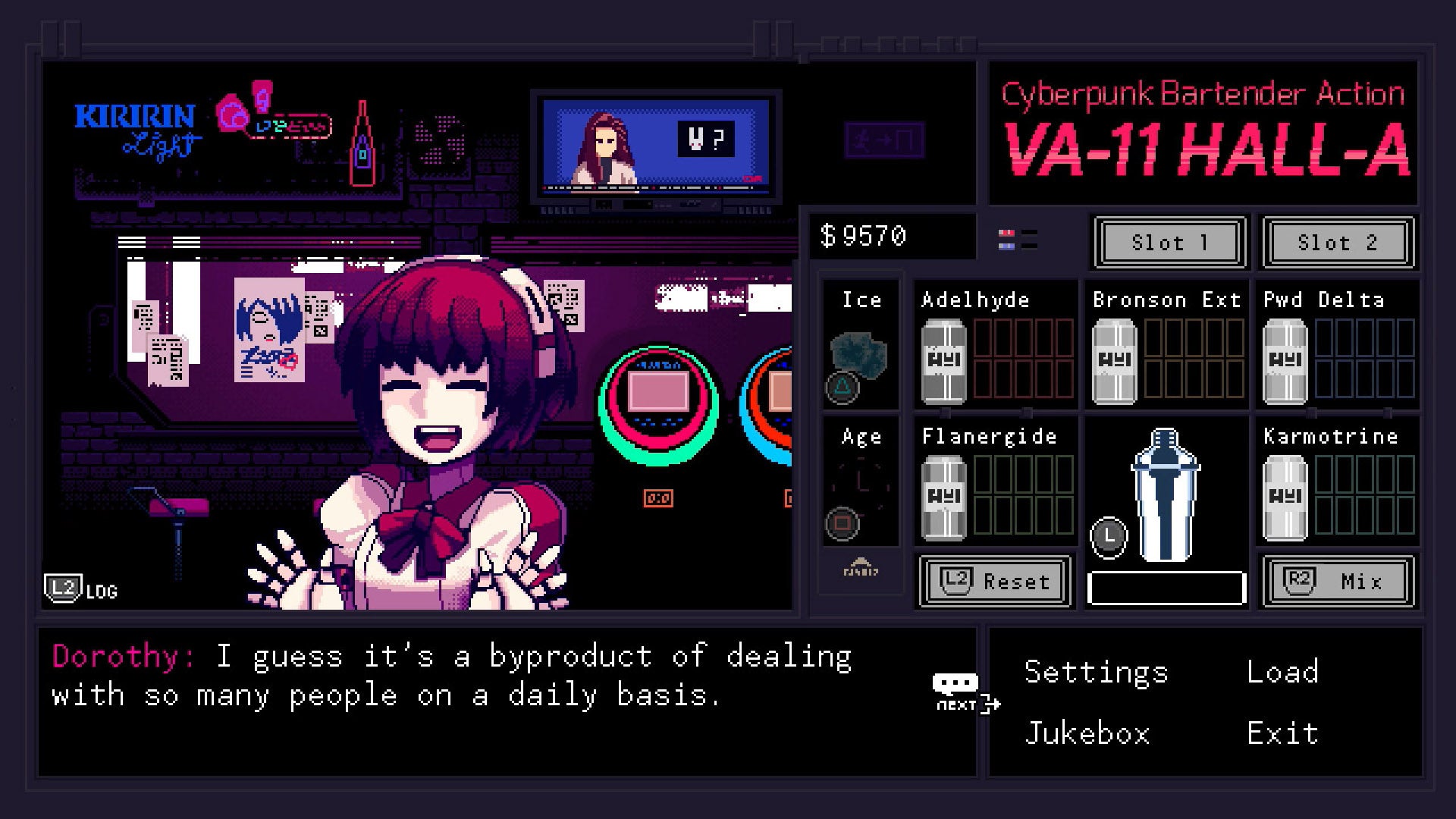 Va-11 Hall-A Collector's Edition For store Playstation 4