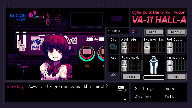 VA-11 Hall-A: Cyberpunk Bartender Action - Limited Run #314 [PlayStation 4] PlayStation 4 Video Game Limited Run Games   