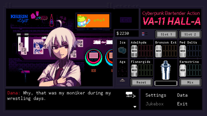 VA-11 Hall-A: Cyberpunk Bartender Action - Limited Run #314 [PlayStation 4] PlayStation 4 Video Game Limited Run Games   