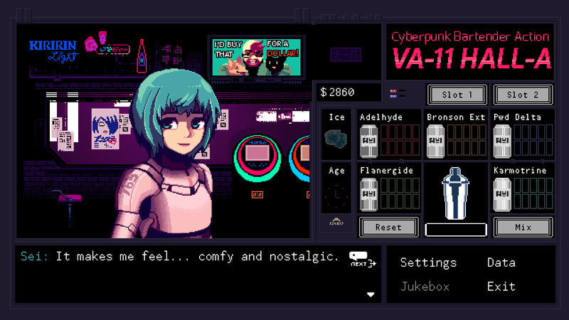 VA-11 Hall-A: Cyberpunk Bartender Action - Limited Run #314 [PlayStation 4] PlayStation 4 Video Game Limited Run Games   