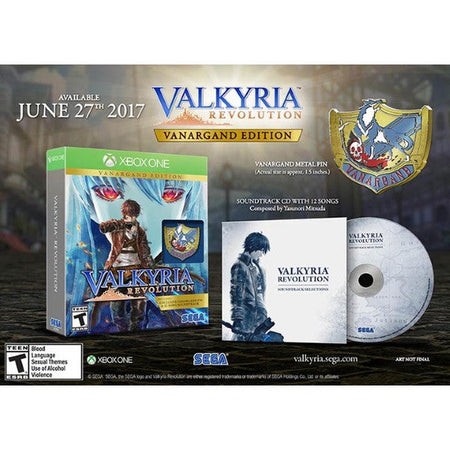 Valkyria Revolution - Vanargand Limited Collector Edition [Xbox One] Xbox One Video Game SEGA   