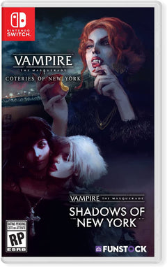Vampire the Masquerade Coteries and Shadows of New York - Collector's Edition [Nintendo Switch] Nintendo Switch Video Game Funstock   