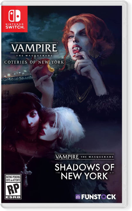 Vampire the Masquerade Coteries and Shadows of New York - Collector's Edition [Nintendo Switch] Nintendo Switch Video Game Funstock   