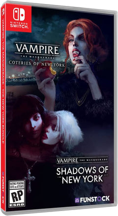 Vampire the Masquerade Coteries and Shadows of New York - Collector's Edition [Nintendo Switch] Nintendo Switch Video Game Funstock   