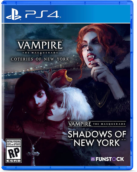 Vampire the Masquerade Coteries and Shadows of New York - Collector's Edition [PlayStation 4] PlayStation 4 Video Game Funstock   
