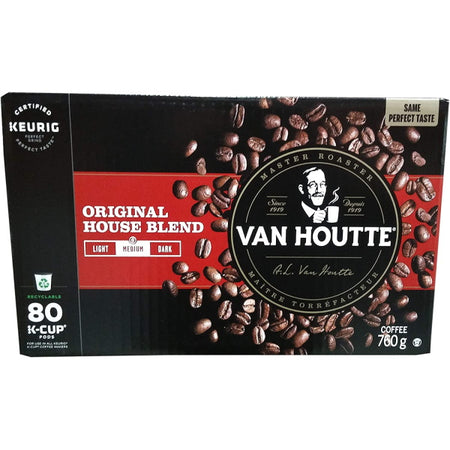 Van Houtte Original House Blend Coffee K-Cup Pods - 80-Count [Snacks & Sundries] Snacks & Sundries Van Houtte   