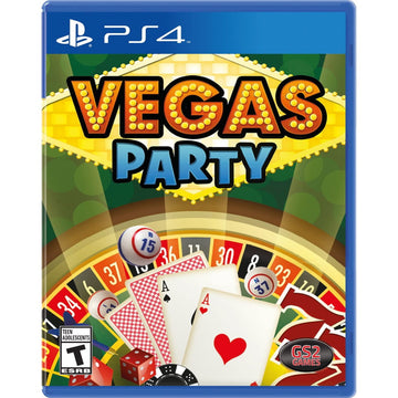 Vegas Party [PlayStation 4] PlayStation 4 Video Game GS2 Games   