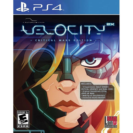 Velocity 2X: Critical Mass Edition [PlayStation 4] PlayStation 4 Video Game Bad Land Games   