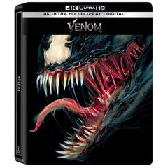 Marvel's Venom - 4K Limited Edition SteelBook [Blu-ray + 4K UHD + Digital] DVDs & Blu-Rays Marvel   