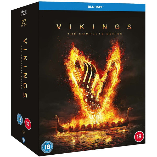 Vikings: The Complete Series - Seasons 1-6 [Blu-Ray Box Set] DVDs & Blu-Rays Warner Bros.   