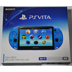 Aqua Blue PS Vita Slim Handheld Console [Sony PS Vita System] PlayStation Systems Sony   