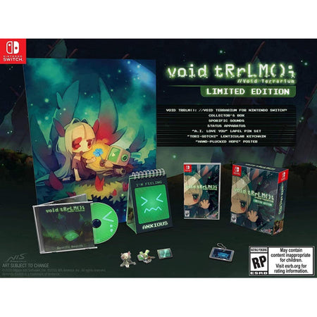 void tRrLM(); //Void Terrarium - Limited Edition [Nintendo Switch] Nintendo Switch Video Game NIS America   
