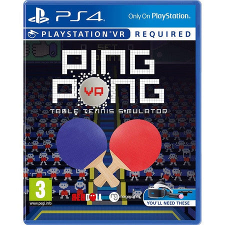 VR Ping Pong - Table Tennis Simulator - PSVR [PlayStation 4] PlayStation 4 Video Game Merge Games   