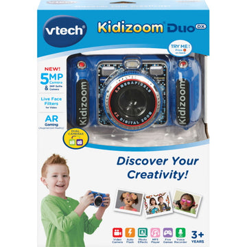 Vtech Kidizoom Duo DX Children's Camera - Blue [Electronics] Electronics VTech   