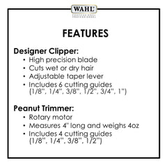 Wahl Professional All Star Clipper/Trimmer Combo [Personal Care] Personal Care Wahl   