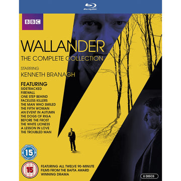 Wallander: The Complete Collection - Seasons 1-4 [Blu-Ray Box Set] DVDs & Blu-Rays BBC   