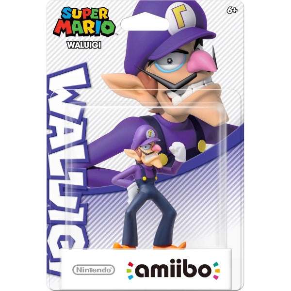 Waluigi Amiibo - Super Mario Series [Nintendo Accessory] Nintendo Accessories Nintendo   