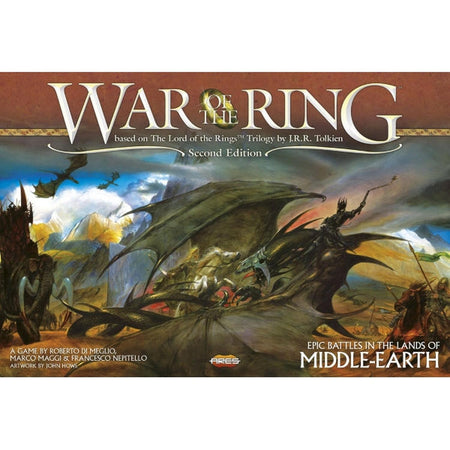 War of the Ring - 2nd Edition [Board Game, 2-4 Players] Board Game Ares Games   