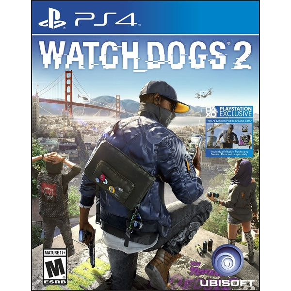 Watch Dogs 2 [PlayStation 4] PlayStation 4 Video Game Ubisoft   