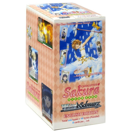 WeiB Schwarz - Cardcaptor Sakura: Clear Card Booster Box - 20 Packs Card Game WeissSchwarz   