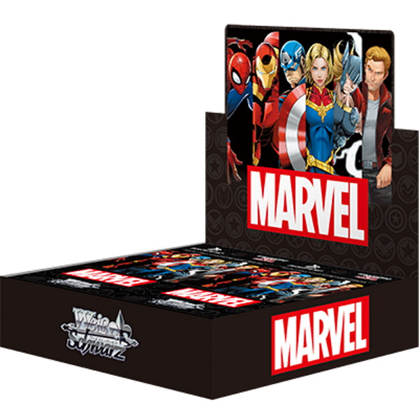 WeiB Schwarz: Marvel Card Collection Booster Box - 16 Packs - Japanese Card Game WeissSchwarz   