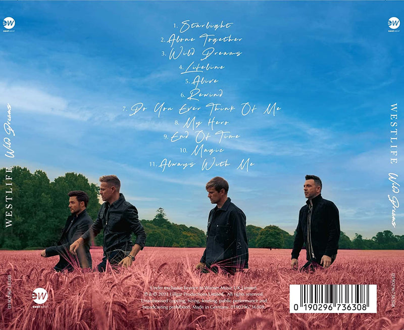 Westlife - Wild Dreams [Audio CD] Audio CD/Vinyl EastWest   