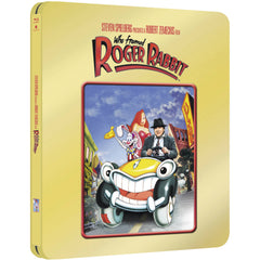 Who Framed Roger Rabbit - Limited Gold Edition Steelbook [Blu-ray] DVDs & Blu-Rays Amblin   