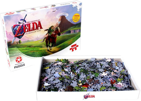 Winning Moves The Legend Of Zelda: Ocarina Of Time Jigsaw Puzzle [Puzzle, 1000 Piece] Board Game Winning Moves   