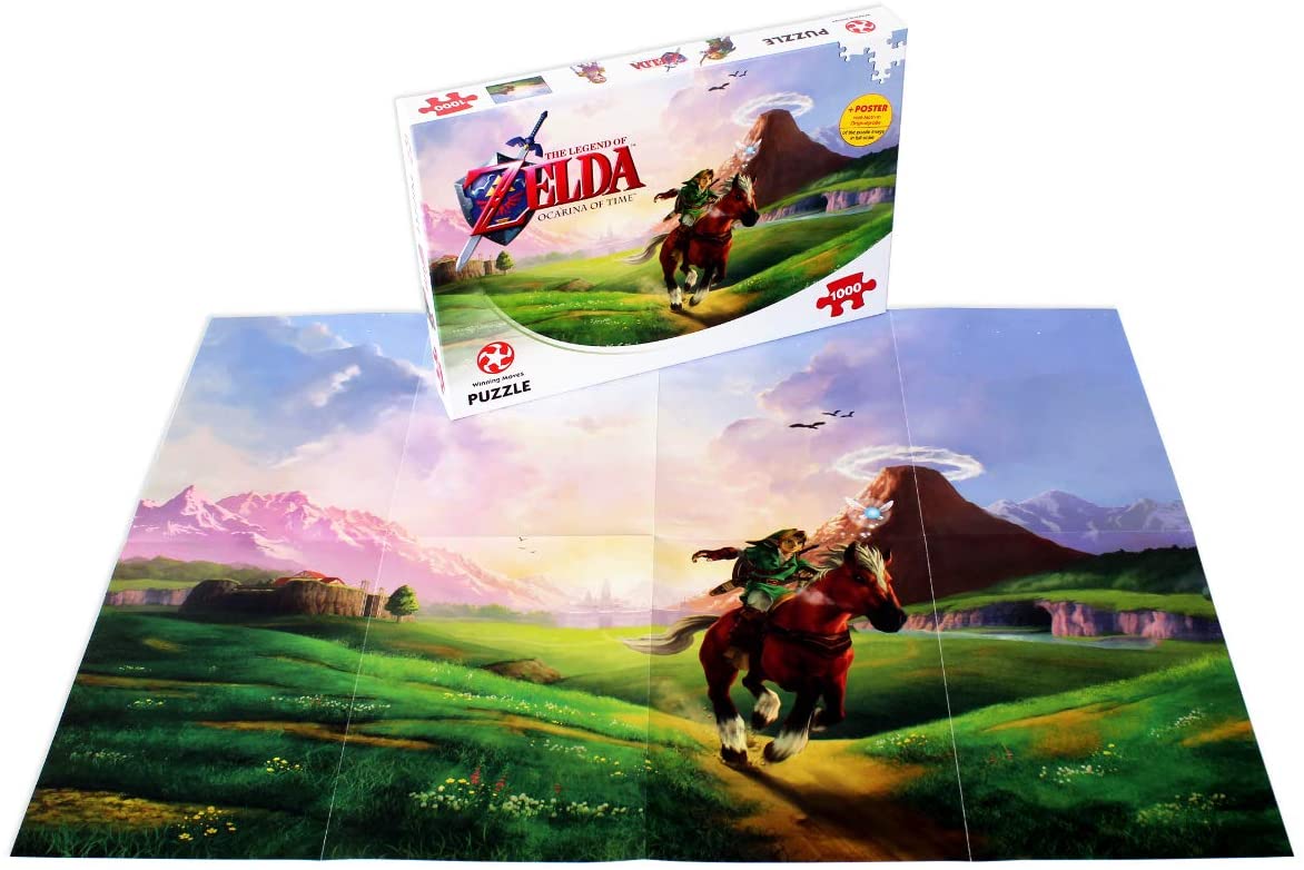 Winning Moves The Legend Of Zelda: Ocarina Of Time Jigsaw Puzzle