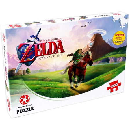 Winning Moves The Legend Of Zelda: Ocarina Of Time Jigsaw Puzzle [Puzzle, 1000 Piece] Board Game Winning Moves   