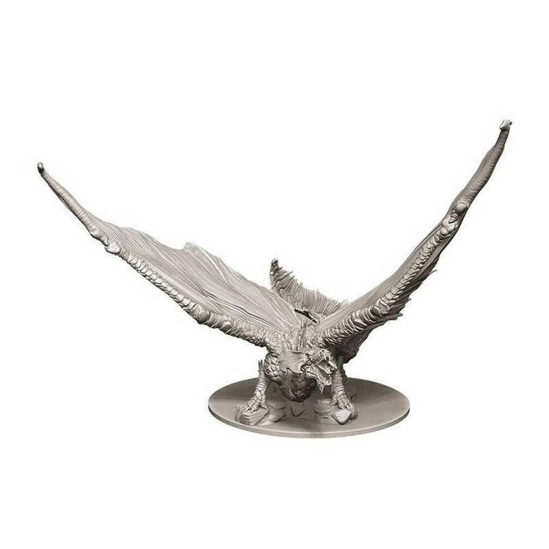 WizKids Dungeons & Dragons: Nolzur’s Marvelous Unpainted Miniatures - Young Brass Dragon [Board Game Accessory] Board Game Wizards of the Coast   