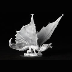 WizKids Dungeons & Dragons: Nolzur’s Marvelous Unpainted Miniatures - Young Brass Dragon [Board Game Accessory] Board Game Wizards of the Coast   